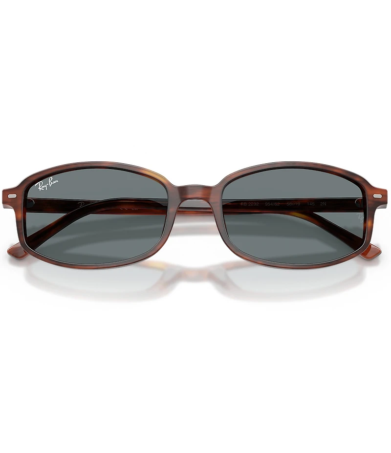 Ray-Ban Unisex RB2232 56mm Rectangle Sunglasses