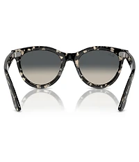 Ray-Ban Unisex RB2241 Wayfarer Way 54mm Tortoise Oval Sunglasses