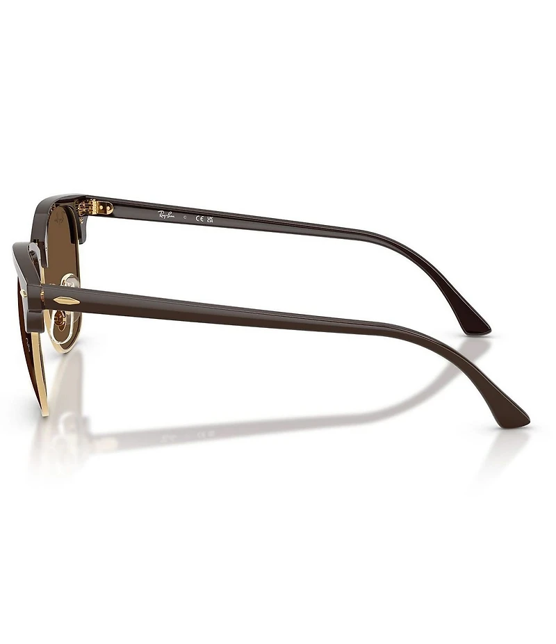 Ray-Ban Unisex RB3016 51mm Clubmaster Square Sunglasses