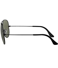 Ray-Ban Unisex RB3025 55mm Polarized Aviator Sunglasses