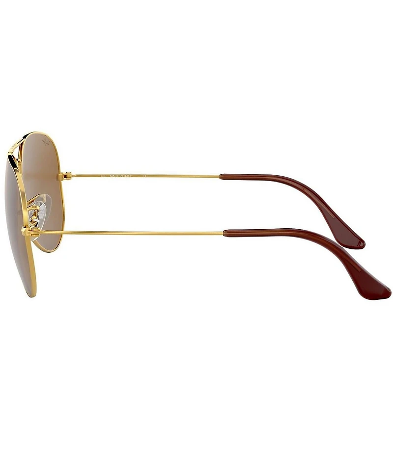 Ray-Ban Unisex RB3025 62mm Aviator Sunglasses