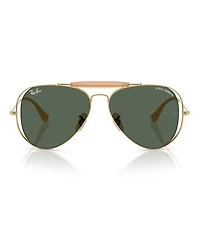 Ray-Ban Unisex RB3029M 58mm Pilot Sunglasses
