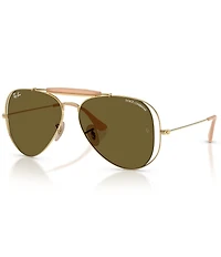 Ray-Ban Unisex RB3029M 58mm Pilot Sunglasses