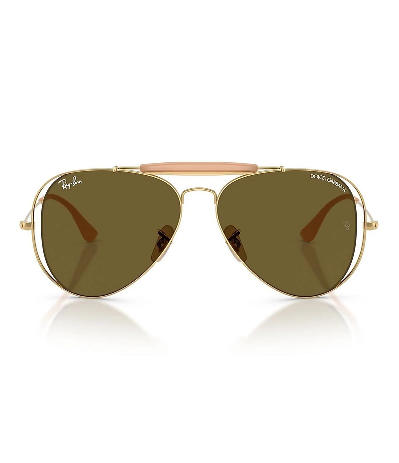 Ray-Ban Unisex RB3029M 58mm Pilot Sunglasses
