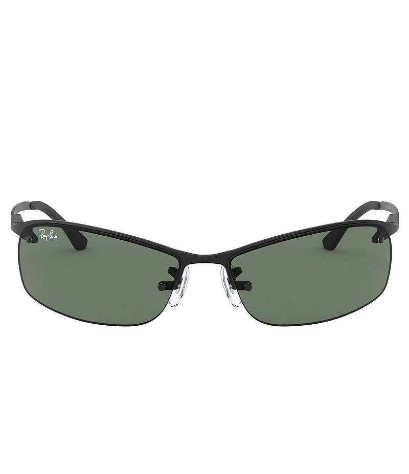 Ray-Ban Unisex RB3183 63mm Rectangle Sunglasses