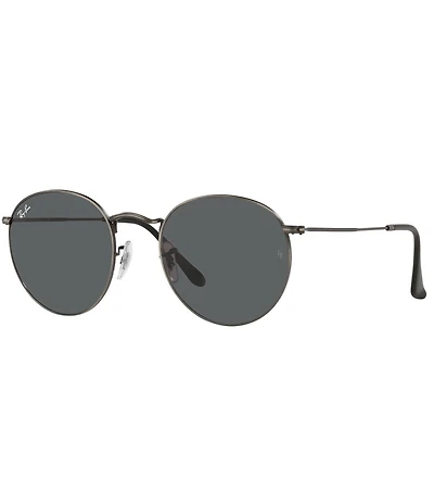 Ray-Ban Unisex RB3447 50mm Gunmetal Round Sunglasses