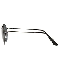 Ray-Ban Unisex RB3447 50mm Gunmetal Round Sunglasses