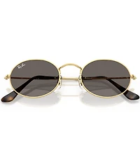 Ray-Ban Unisex RB3547 51mm Oval Sunglasses