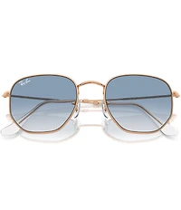 Ray-Ban Unisex RB3548 54mm Hexagonal Sunglasses