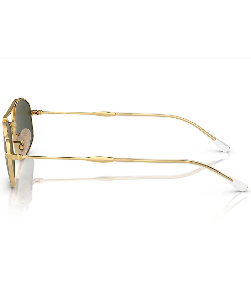 Ray-Ban Unisex RB3719 54mm Oval Statement Sunglasses