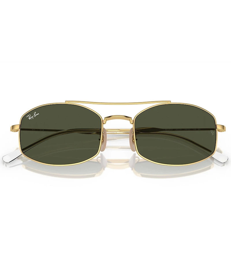 Ray-Ban Unisex RB3719 54mm Oval Statement Sunglasses