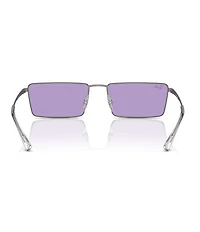 Ray-Ban Unisex Emy RB3741 59mm Rectangular Statement Sunglasses