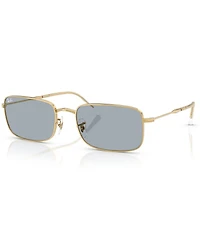 Ray-Ban Unisex RB3746 59mm Rectangle Sunglasses
