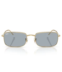 Ray-Ban Unisex RB3746 59mm Rectangle Sunglasses