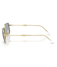 Ray-Ban Unisex RB3746 59mm Rectangle Sunglasses