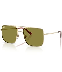 Ray-Ban Unisex RB3758 Ari 56mm Aviator Sunglasses