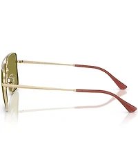 Ray-Ban Unisex RB3758 Ari 56mm Aviator Sunglasses