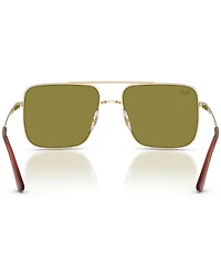Ray-Ban Unisex RB3758 Ari 56mm Aviator Sunglasses
