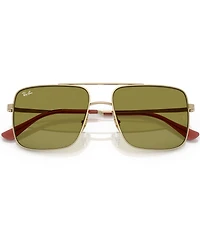 Ray-Ban Unisex RB3758 Ari 56mm Aviator Sunglasses