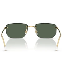 Ray-Ban Unisex RB3768 56mm Rectangle Sunglasses