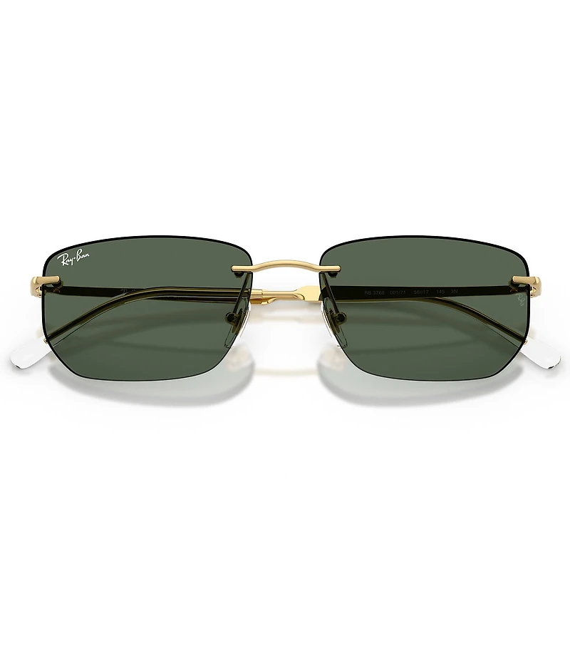 Ray-Ban Unisex RB3768 56mm Rectangle Sunglasses