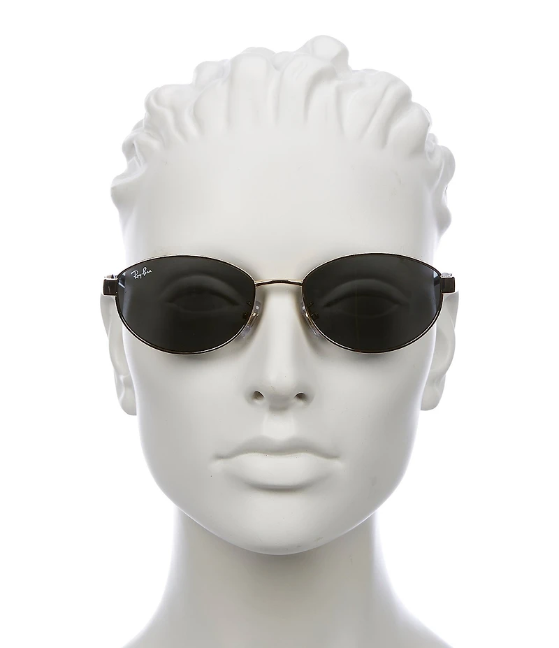 Ray-Ban Unisex RB3774D 55mm Oval Sunglasses