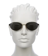 Ray-Ban Unisex RB3774D 55mm Oval Sunglasses