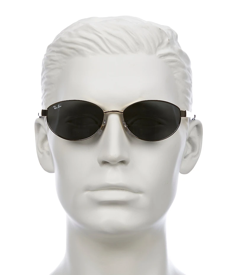 Ray-Ban Unisex RB3774D 55mm Oval Sunglasses