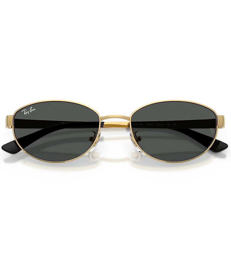 Ray-Ban Unisex RB3774D 55mm Oval Sunglasses