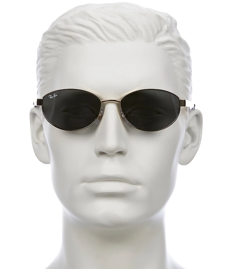 Ray-Ban Unisex RB3774D 55mm Oval Sunglasses