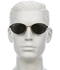 Ray-Ban Unisex RB3774D 55mm Oval Sunglasses