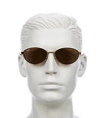 Ray-Ban Unisex RB3774D 55mm Oval Sunglasses
