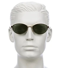 Ray-Ban Unisex RB3774D 55mm Polarized Oval Sunglasses