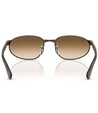 Ray-Ban Unisex RB3777 56mm Geometric Sunglasses