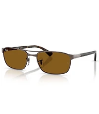 Ray-Ban Unisex RB3778 57mm Geometric Sunglasses