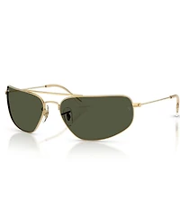 Ray-Ban Unisex RB3780 63mm Rectangle Sunglasses