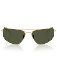 Ray-Ban Unisex RB3780 63mm Rectangle Sunglasses