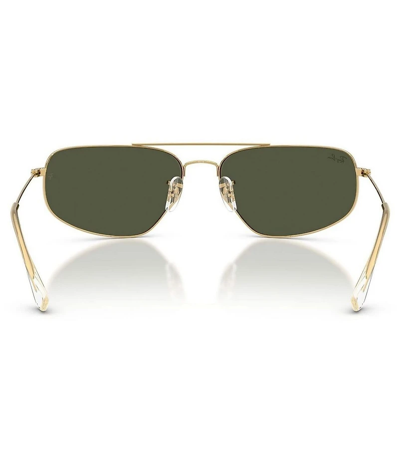 Ray-Ban Unisex RB3780 63mm Rectangle Sunglasses