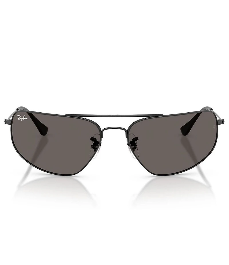 Ray-Ban Unisex RB3780 63mm Rectangle Sunglasses