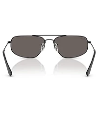 Ray-Ban Unisex RB3780 63mm Rectangle Sunglasses