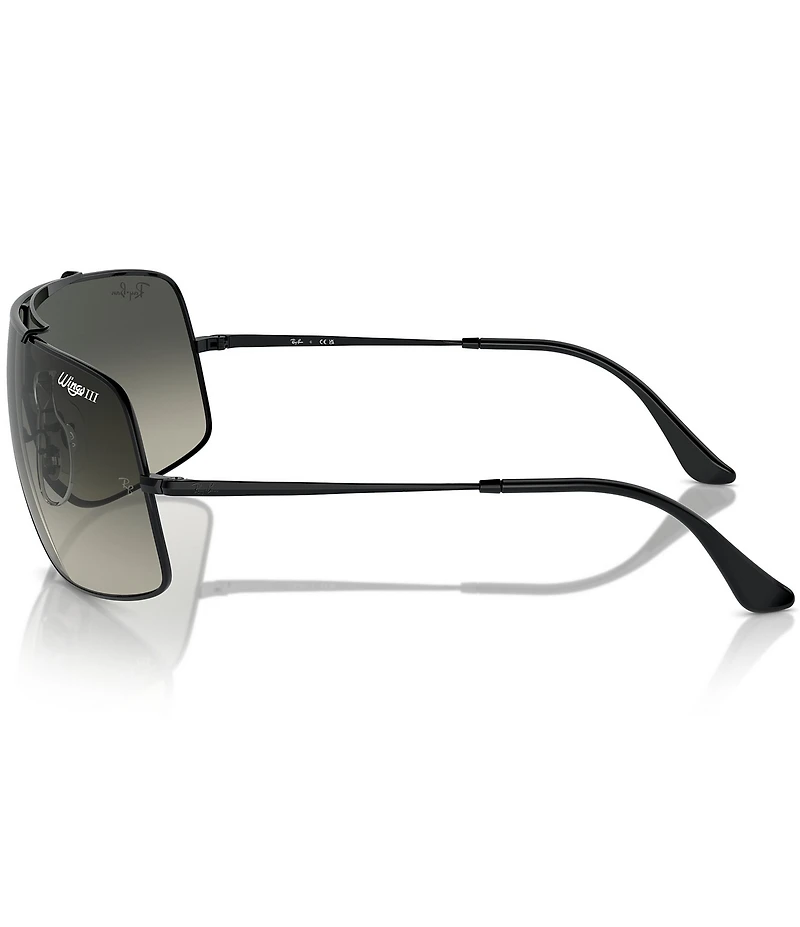 Ray-Ban Unisex RB3897 Wings III Shield Sunglasses