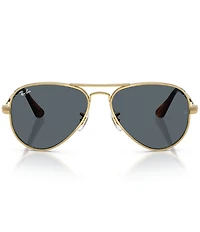 Ray-Ban Unisex RB3925 62mm Aviator Sunglasses