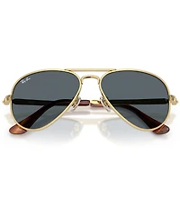 Ray-Ban Unisex RB3925 62mm Aviator Sunglasses