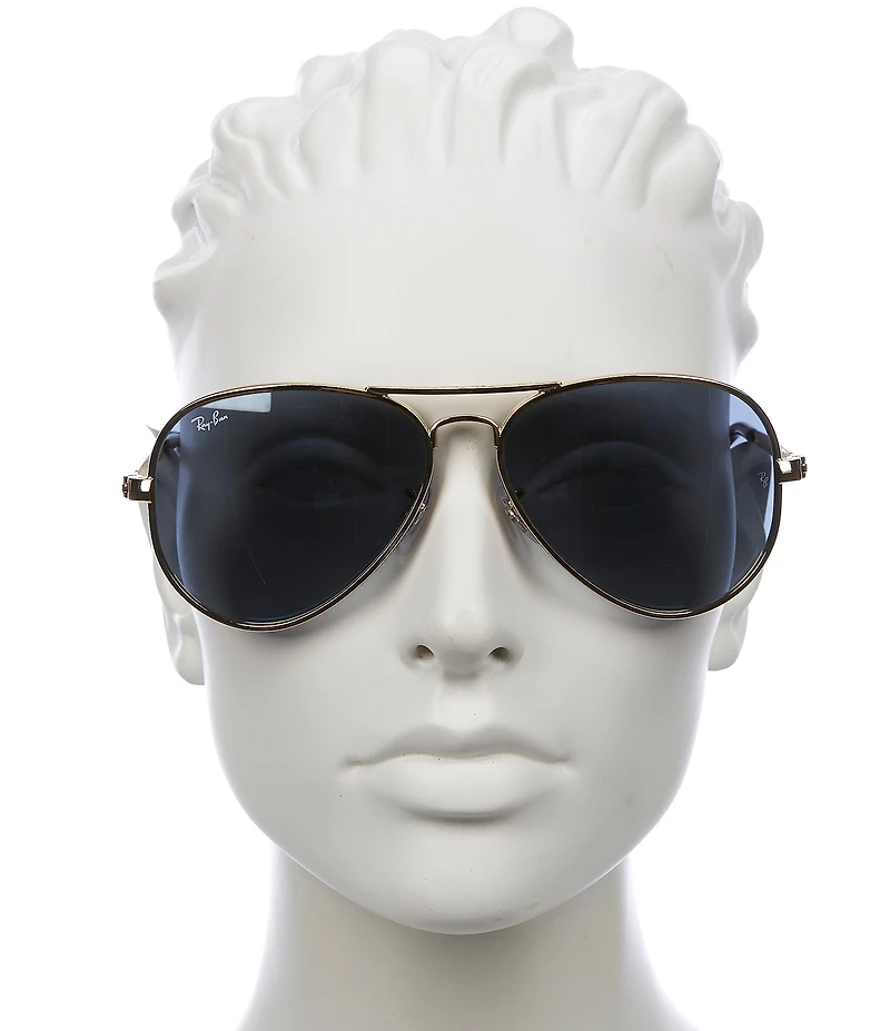 Ray-Ban Unisex RB3925 62mm Aviator Sunglasses