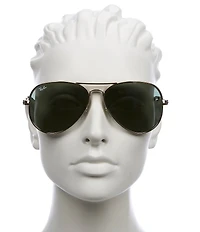 Ray-Ban Unisex RB3925 62mm Aviator Sunglasses