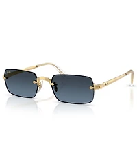Ray-Ban Unisex RB3928 54mm Gradient Lens Oval Sunglasses