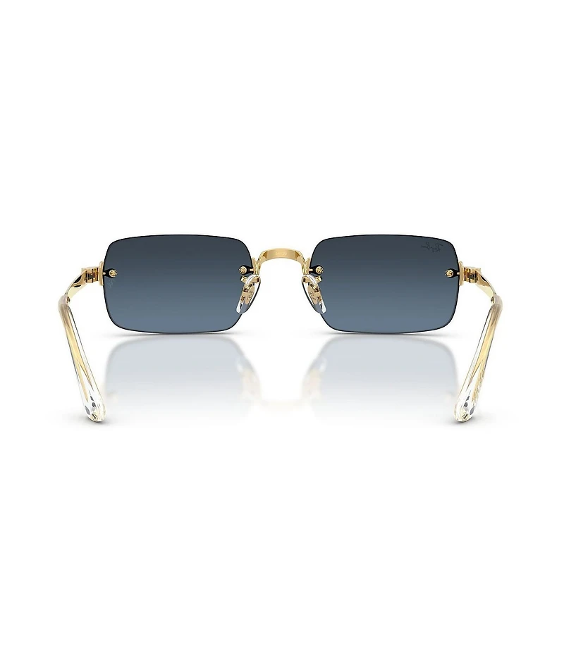 Ray-Ban Unisex RB3928 54mm Gradient Lens Oval Sunglasses
