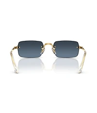Ray-Ban Unisex RB3928 54mm Gradient Lens Oval Sunglasses