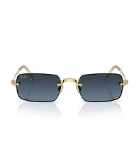 Ray-Ban Unisex RB3928 54mm Gradient Lens Oval Sunglasses
