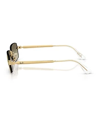 Ray-Ban Unisex RB3928 54mm Mirrored Lens Oval Sunglasses
